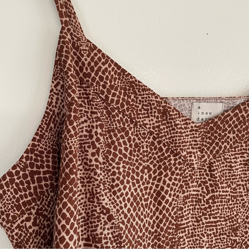 Giraffe Print Camisole Tank